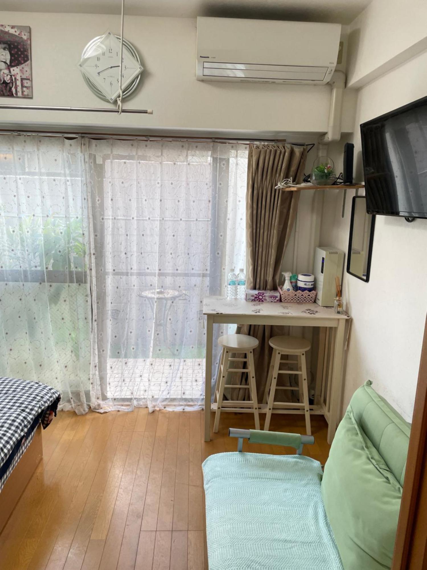 桜宿28 Square Meter King Size Bed With Sofa Bed, Garden Room Токио Екстериор снимка