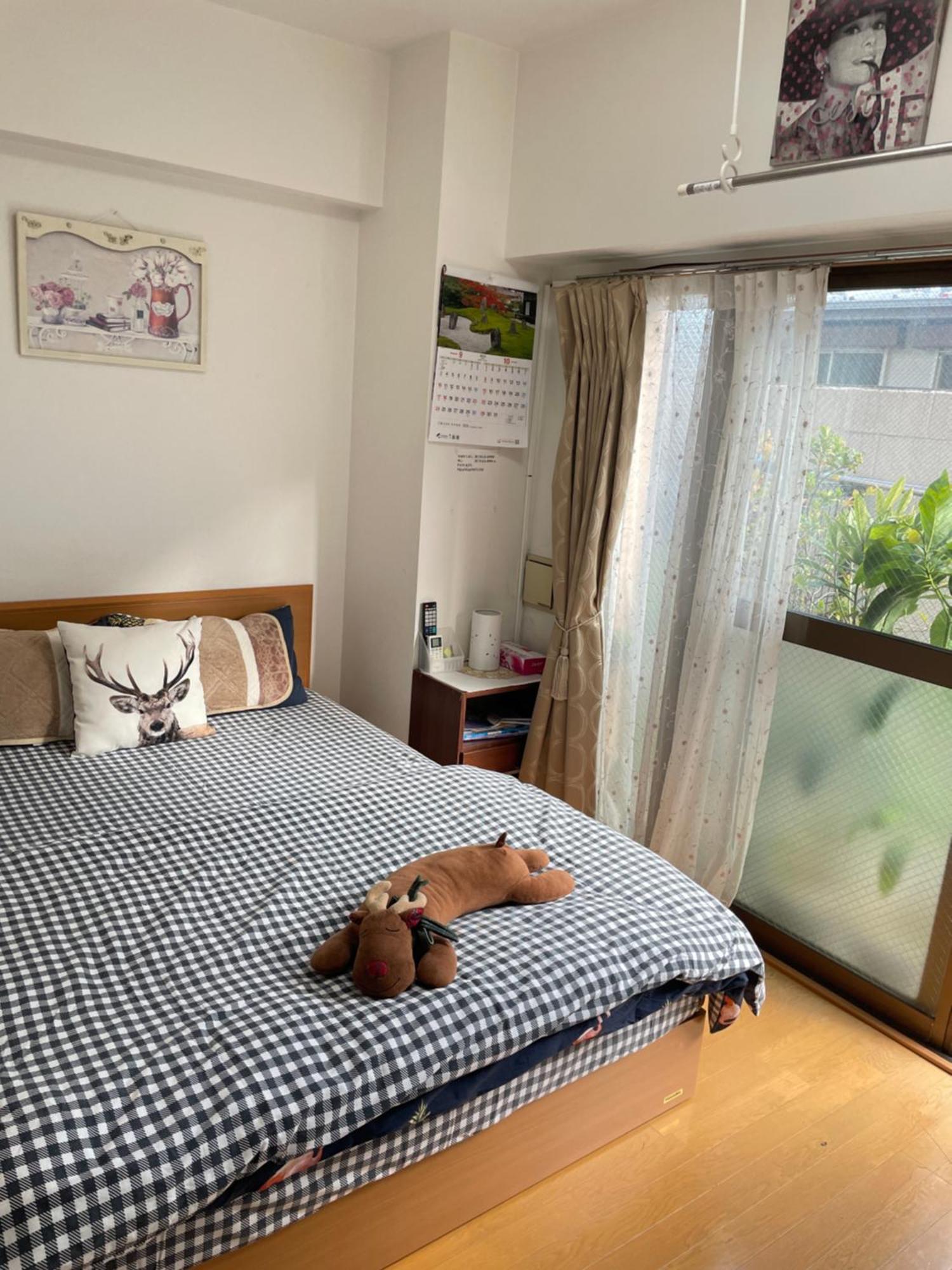 桜宿28 Square Meter King Size Bed With Sofa Bed, Garden Room Токио Екстериор снимка